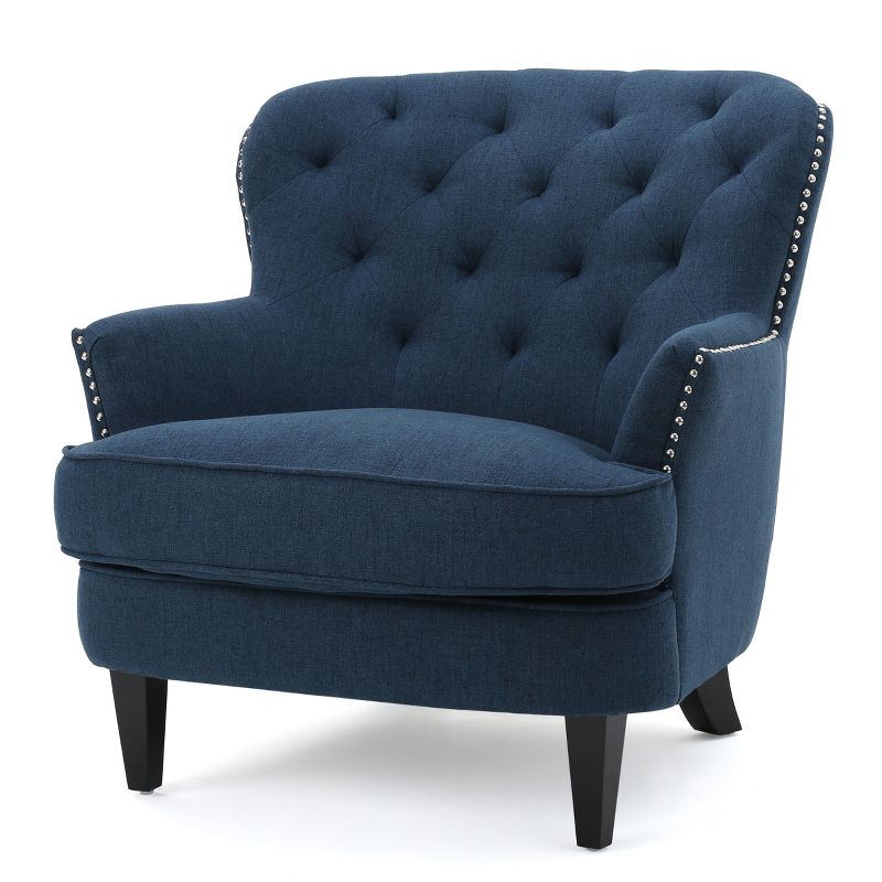 Tafton Tufted Club Chair - Christopher Knight Home, 1 of 10