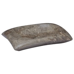 vidaXL Sink Gray 19.7 in.x13.8 in.x3.9 in. Marble - 1 of 4