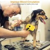iMountek "Self-Cleaning Slicker Brush for Dogs & Pets, Grooming Shedding Tool, Pet Hair Remover Brush"Yellow - 2 of 4