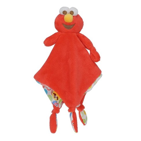 Sesame Street Elmo Blanky 14" X 14" Inch Security Blanket Toy - image 1 of 4