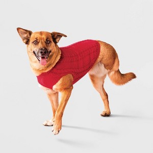 Cableknit Pet Sweater - Boots & Barkley™ - 1 of 4