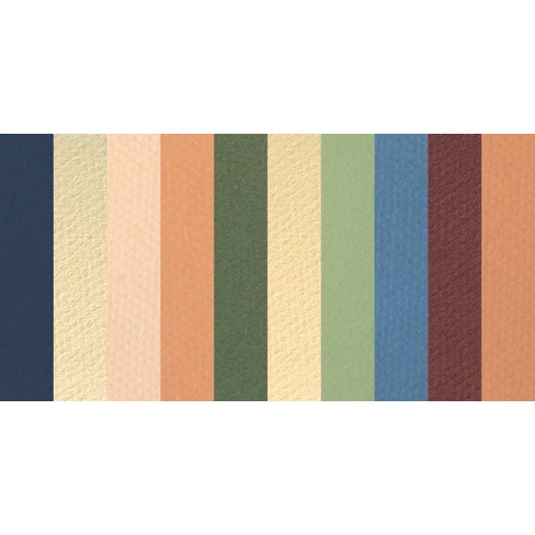 SHIZEN DESIGN Multi-Color Pastel Paper 25-Pack 8.5 x 11 - 9835501
