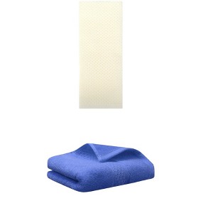 REGALWOVEN Solid Absorbent Soft Cotton Hand Towels for Bathroom Hotel and Spa 13" x 30" 2 Pcs - 1 of 4