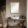 Amanti Art Carter Dark Gold Beveled Wood Framed Bathroom Vanity Wall Mirror - 4 of 4