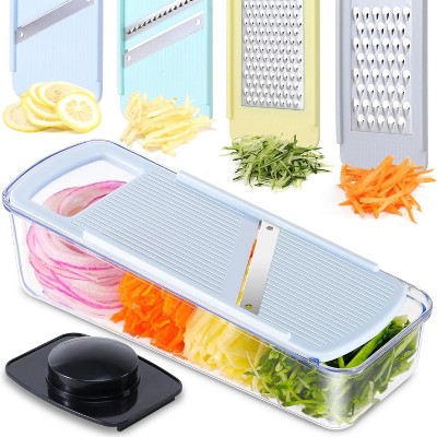 Attop Professional kitchen slicer, multi-purpose vegetable slicer, vegetable shredder, onion shredder for vegetables, fruits, cheese