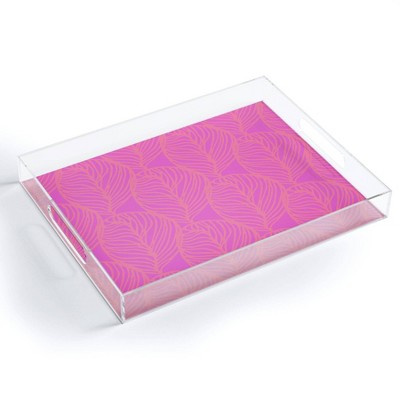 17" x 14" Acrylic Sunshine Canteen Petaluma Dayglo Tray - society6