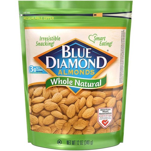 Blue Diamond Almonds Roasted Salted - 12oz : Target