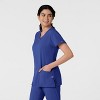 Wink W123 Women's Basic V-Neck Scrub Top - 3 of 4