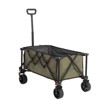 BEAFUP Folding Wagon Cart with All Terrain Wheels & Adjustable Handle,360° Smooth Mobility,Foldable Design for Camping,Shopping,Sports,Outdoor - 2 of 4
