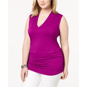 I.N.C International Concepts Womens Dummy Tank Top, Pink, XX-Large - 1 of 1