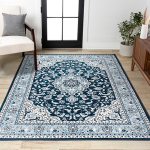 JONATHAN Y Palmette Modern Floral Area Rug - 1 of 4