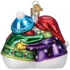 Old World Christmas Blown Glass Ornament for Christmas Tree, 2022 Together Again - 2 of 4