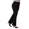 Rekucci Curvy Woman Comfort Barely Bootcut Pant with Pockets - 2 of 4