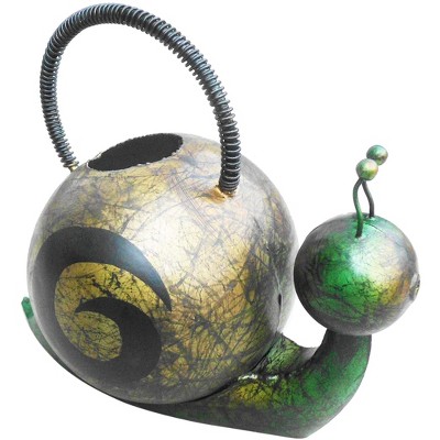 D-Art Collection Iron Snail Watering Can