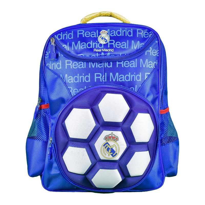 Real Madrid CF Youth Ball 16&#34; Backpack, 1 of 5