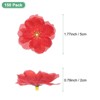 Unique Bargains Silk Artificial Cherry Blossom Flower Heads Wedding DIY Crafts 150 Pcs - 3 of 4
