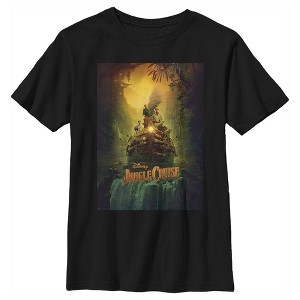 Boy's Jungle Cruise Movie Poster T-Shirt - 1 of 4