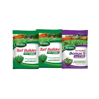 Scotts Annual Program Southern Lawn Fertilizer - 3pk