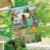 Woodsy Camper Summer House Flag Campsite 28" x 40" Briarwood Lane - 4 of 4