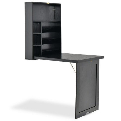 Costway wall deals mounted desk