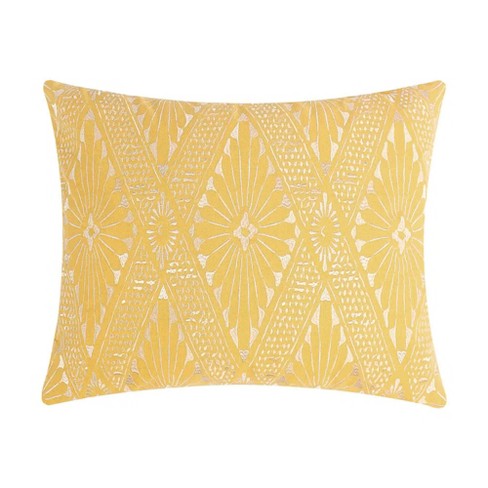 Target best sale yellow pillow