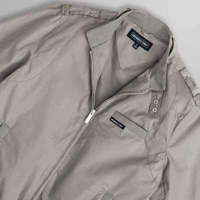 Members Only Men's Original Iconic Racer Jacket - Grey - 4X-Large — фото 6