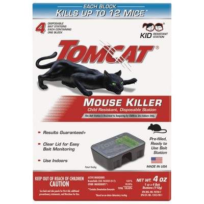  Rodent Mouse Trap Poison Mice Killer Bait Station Box