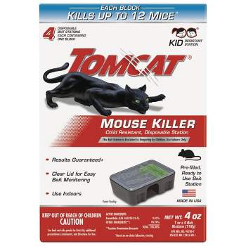Tomcat Mouse Killer II Disposable - 4ct