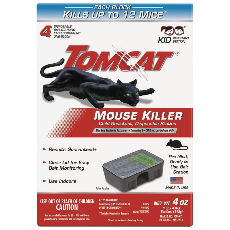 Tomcat Mouse Killer II Disposable - 4ct, 1 of 8