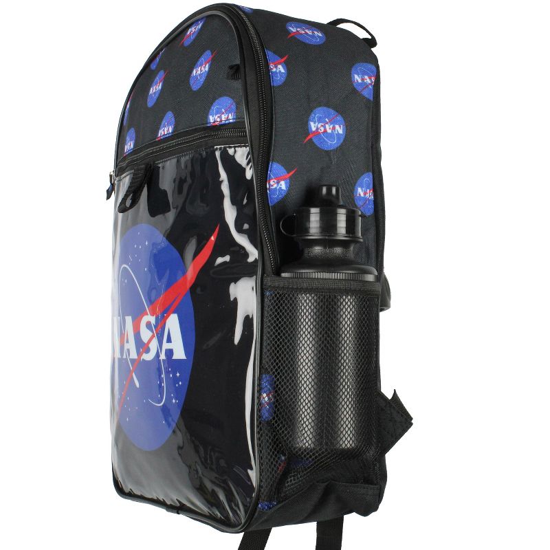 NASA Meatball Logo Backpack Lunch Bag Water Bottle Squishy Toy 5 PC Mega Set, 6 of 9