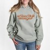 Simply Sage Market Women's Graphic Hoodie Retro Thankful - 2 of 3