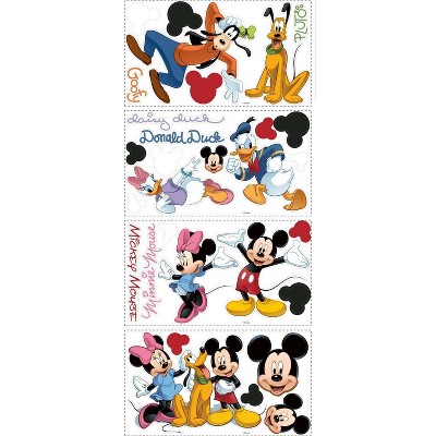 Vintage Walt Disney World Stickers, Retro Mickey and Friends