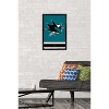 Trends International NHL San Jose Sharks - Logo 21 Framed Wall Poster Prints - 2 of 4