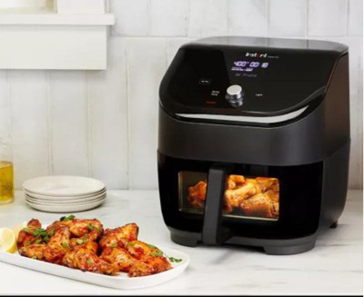 Instant Vortex Plus 6qt Air Fryer With Clearcook - Black : Target