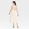 Women's Dropped Waist Midi A-Line Dress - A New Day™ - 2 of 3