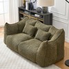PAGED Modern Square Bean Bag Chair with Armrests, High-Resilience Lazy Sofa for Adults, Comfy Chair for Living Room, Bedroom - 2 of 4