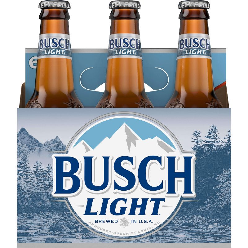 Busch Light Beer - 6pk/12 fl oz Bottles, 4 of 12