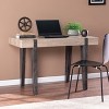 Bahmin Multipurpose Desk Natural/Black - Aiden Lane: Transitional Style, Home Office Centerpiece, No Storage - image 4 of 4