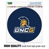 UNC Greensboro Primary Logo  Automotive Car Window Locker Circle Bumper Sticker - 3 of 4