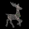 Northlight Lighted Prancing Reindeer Christmas Outdoor Decoration - 25.5" - Clear Lights - 3 of 4