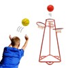 Topteng Early Learning 4-Hoop Basketball Play Set - 2 of 4