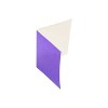 JAM Paper Foldover Gift Tag Cards Green Purple Gold & Red Foil 10/Pack 367530924 - 3 of 3