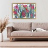 Stupell Industries Expressive Blooming Roses Floating Frame Canvas Art - 3 of 4