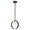 Livex Lighting Modesto 1 - Light Pendant in  Bronze - 2 of 2