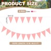 Unique Bargains 49ft Felt Fabric Soft Touch Wear-resistant Reusable Banner 2 Pcs - 2 of 4