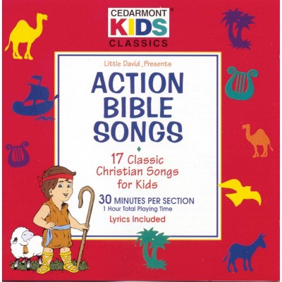 Cedarmont Kids - Action Bible Songs (CD)