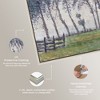 Art Remedy Rainy Weather at Hampton Court by Alfred William Finch Classic Landscape and Portrait Wall Art Framed - 4 of 4