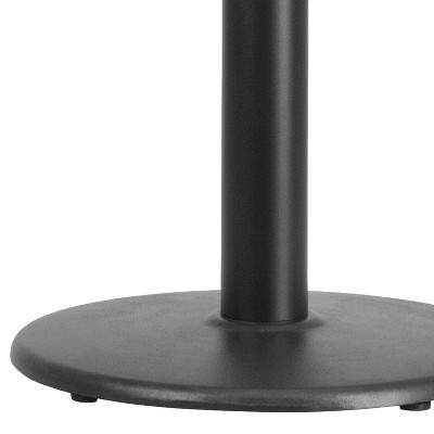 Black Cast Iron 30'' Dining Height Table Base