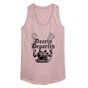 Women's - Disney - Haunted Mansion Parks Attraction Graphic Racerback Tank - 1 of 4