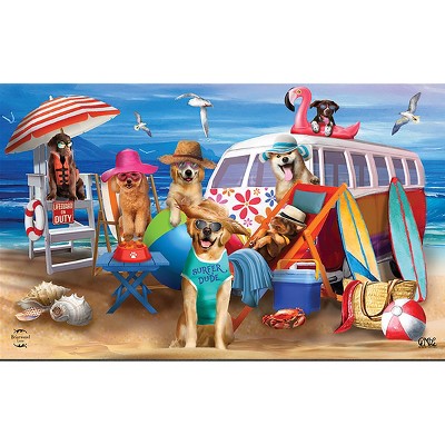 Dog Days Beach Summer Doormat 30